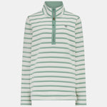 Lighthouse - Ladies Shore II Jersey - Soft Pistachio / Basil Stripe - Wildvine Clothing, Spalding, Lincolnshire