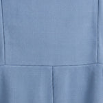 Moda - Ladies - Bow Detail Cotton Dungaree - Sky Blue - Wildvine Clothing, Spalding, Lincolnshire