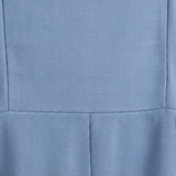 Moda - Ladies - Bow Detail Cotton Dungaree - Sky Blue - Wildvine Clothing, Spalding, Lincolnshire