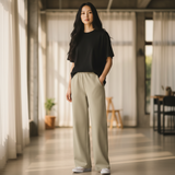Alice Collins - Ladies Stella Trousers - Khaki - Wildvine Clothing, Spalding, Lincolnshire