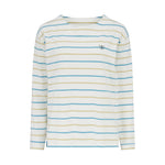Lighthouse - Ladies Causeway II Top - Blue & Clay Stripe - Wildvine Clothing, Spalding, Lincolnshire