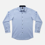 OLYMP - Mens Shirt - Luxor Modern Fit Shirt Light Blue 040064 10 - Wildvine Clothing, Spalding, Lincolnshire