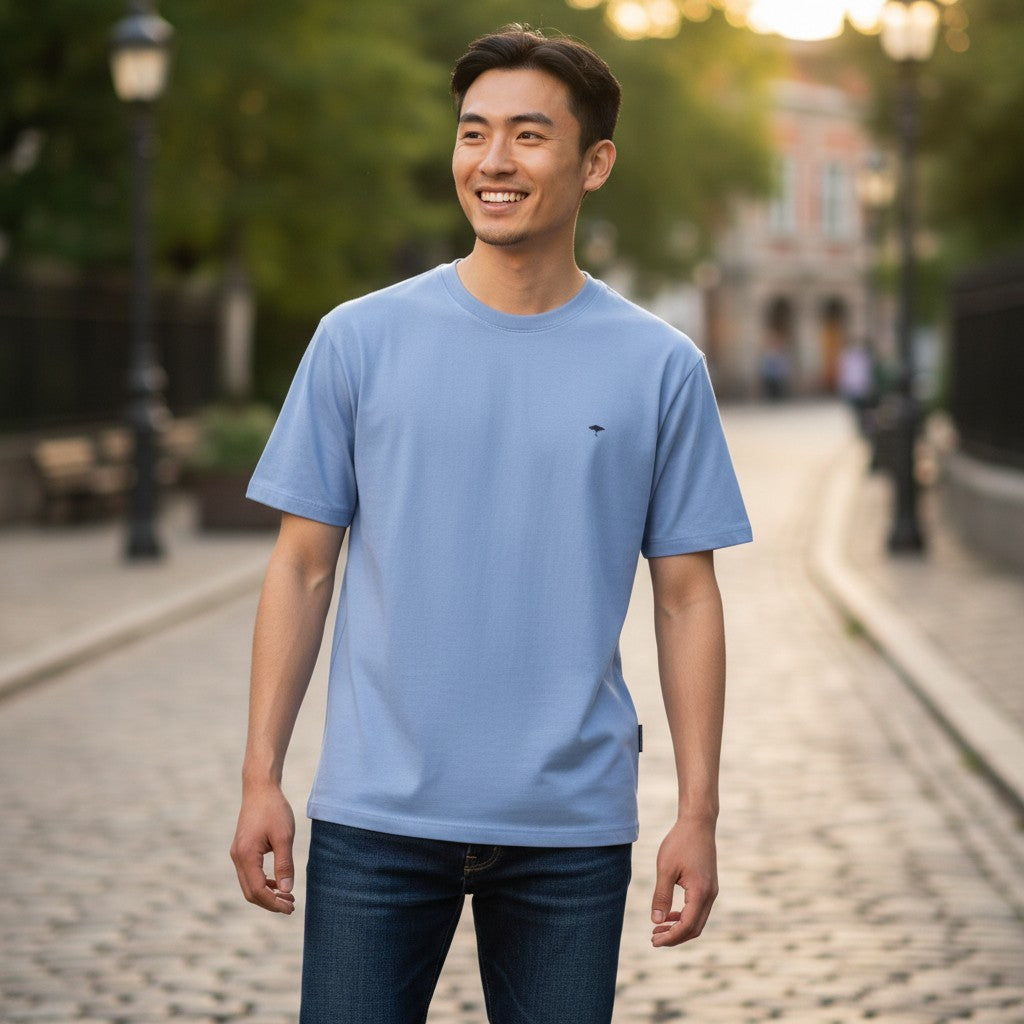 Fynch-Hatton - Mens T-Shirt - Single Jersey - New Breeze 653 - Wildvine Clothing, Spalding, Lincolnshire