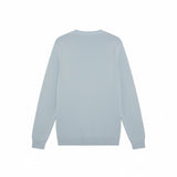 Lyle & Scott - Mens Hybrid Collar Crew Neck Jumper - Opal Blue - W596 KN2421V - Wildvine Clothing, Spalding, Lincolnshire