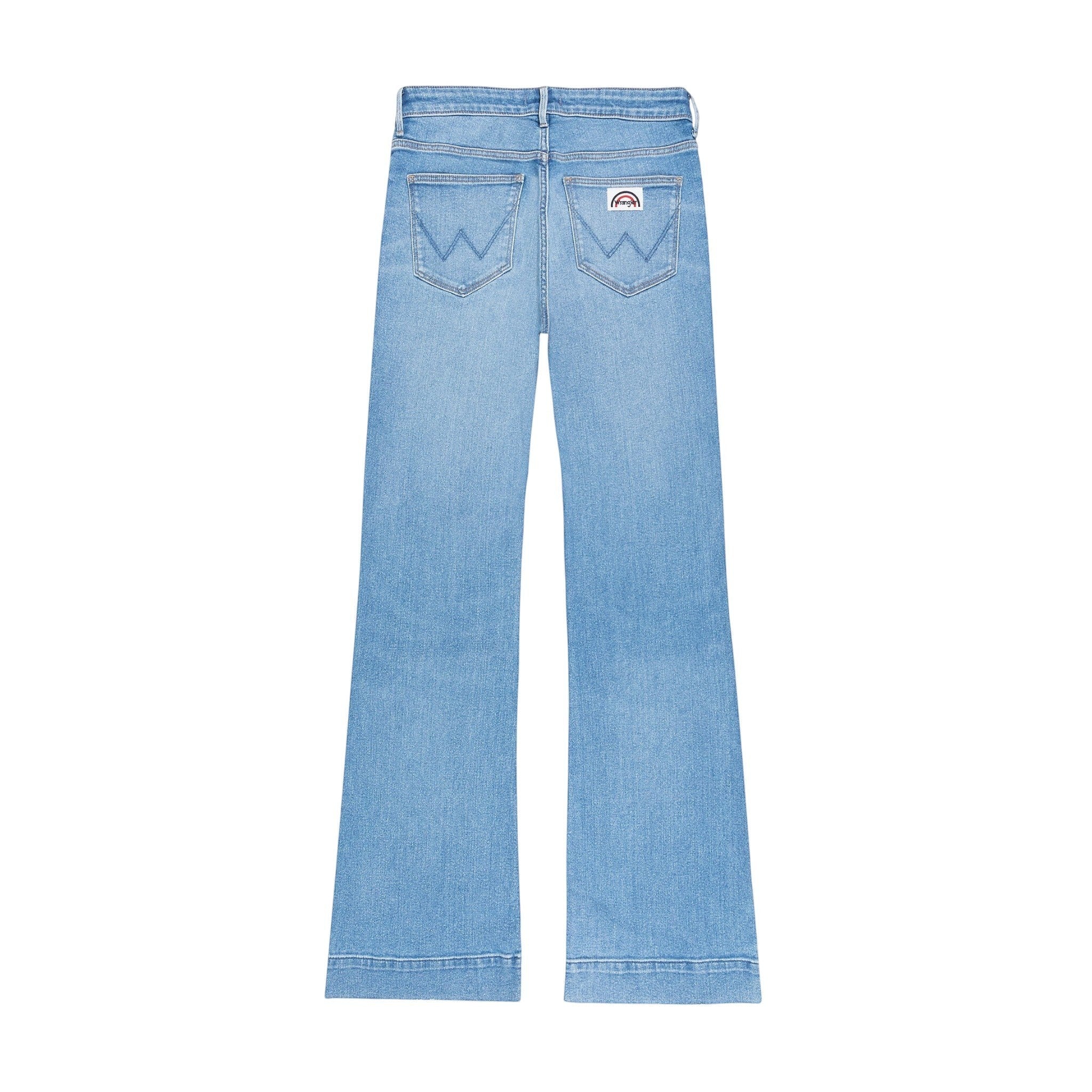 Wrangler Womens Jeans – Flare Hazel - Flare / Mid Rise - Blue - Wildvine Clothing, Spalding, Lincolnshire