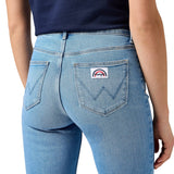 Wrangler Womens Jeans – Flare Hazel - Flare / Mid Rise - Blue - Wildvine Clothing, Spalding, Lincolnshire