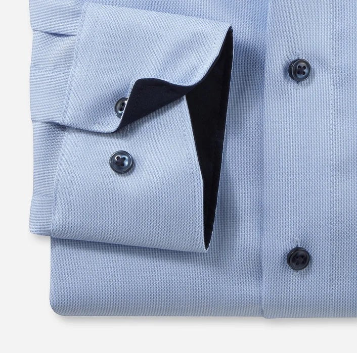 OLYMP - Mens Shirt - Luxor Modern Fit Shirt Light Blue 040064 10 - Wildvine Clothing, Spalding, Lincolnshire