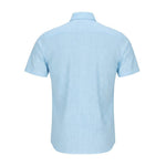 DG's Drifter Mens - Regular Short Sleeve Casual Shirt - Light Blue - 14501SS - 21 - Wildvine Clothing, Spalding, Lincolnshire