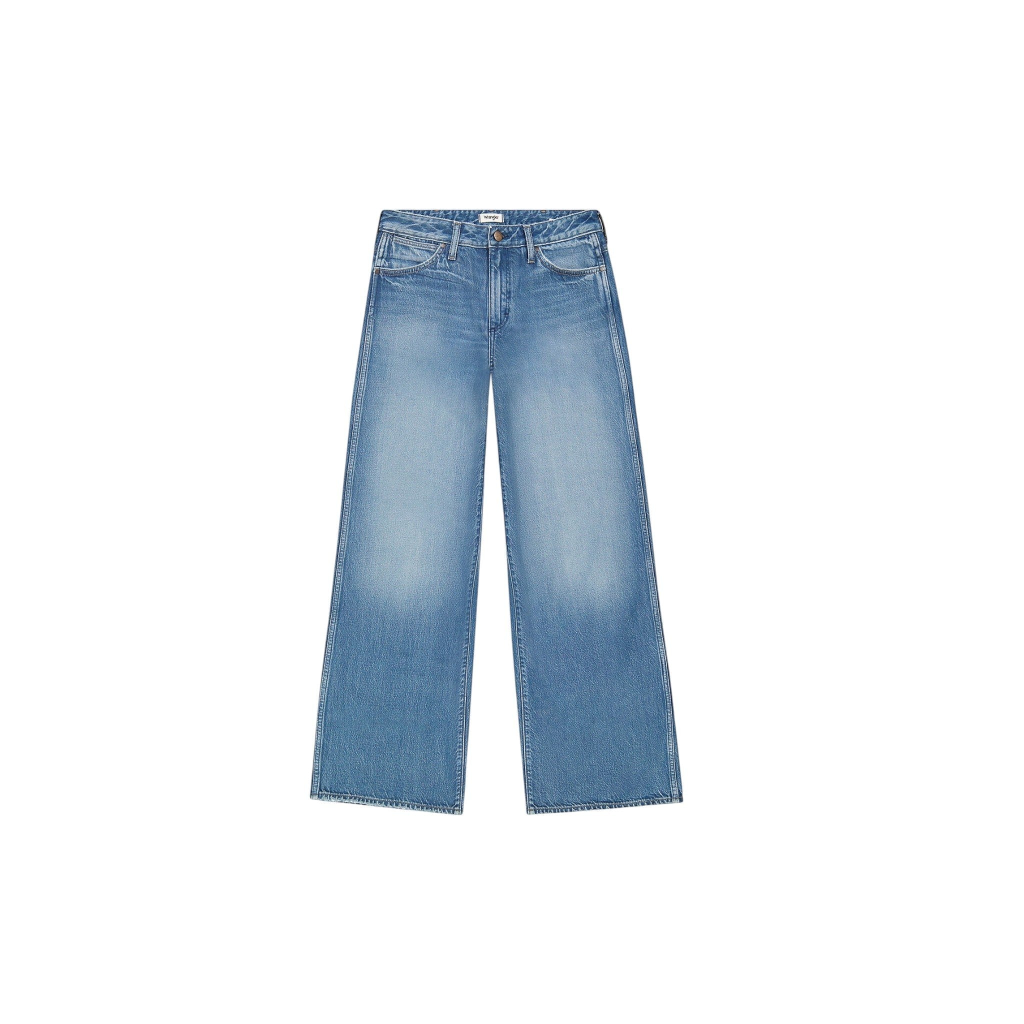 Wrangler Womens Jeans – World Wide Promises Kept - Wide Leg / Mid Rise - Wildvine Clothing, Spalding, Lincolnshire