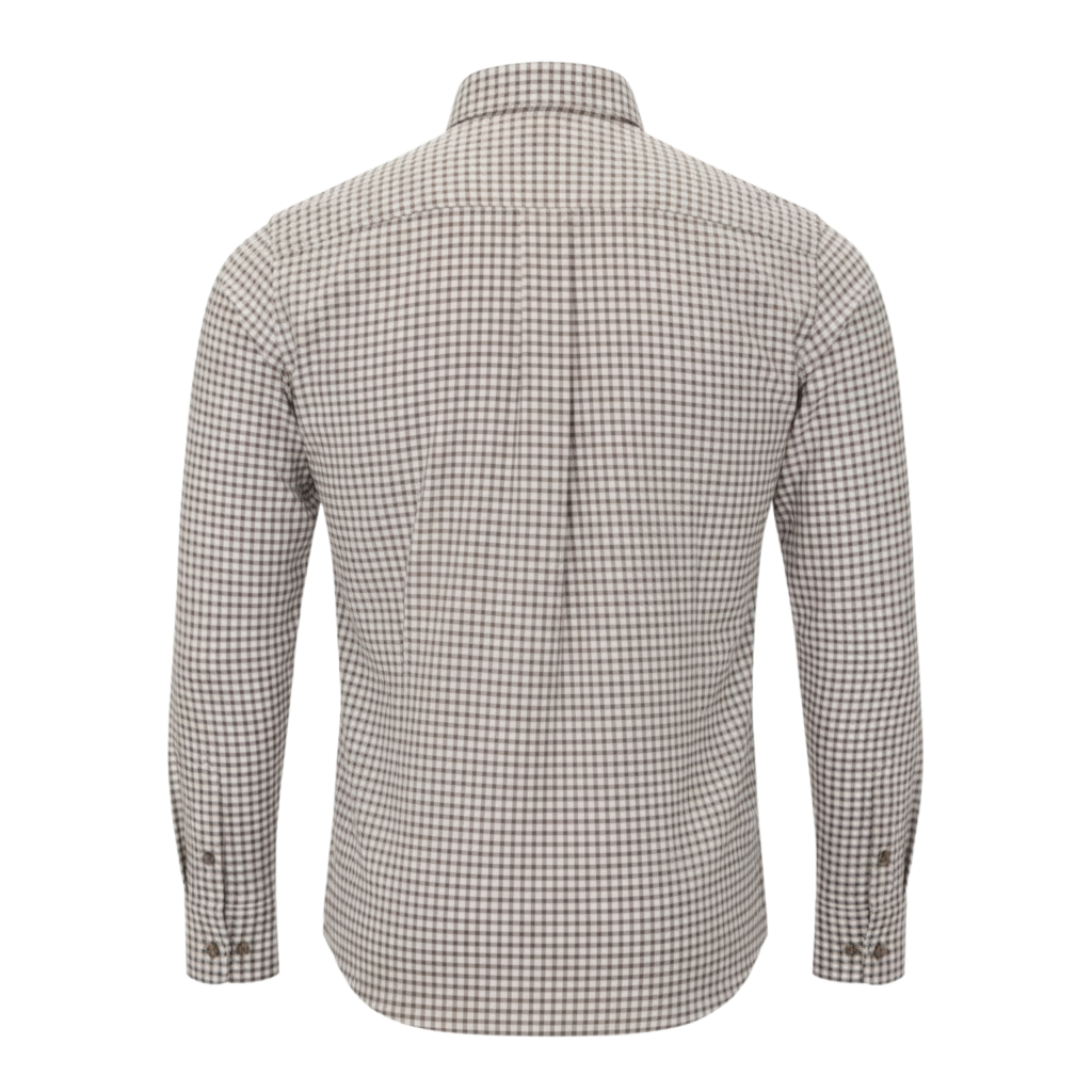 DG's Drifter Mens - Geneva Long Sleeve Casual Shirt - Light Brown - 114061-43 - Wildvine Clothing, Spalding, Lincolnshire