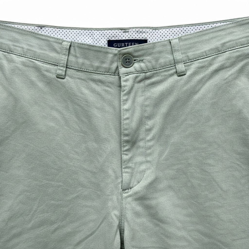 Gurteen - Mens Shorts - Summer Bermuda - Cove - Light Green - 59002 062 - Wildvine Clothing, Spalding, Lincolnshire