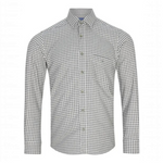 DG's Drifter Mens - Geneva Long Sleeve Casual Shirt - Light Green - 114061-32 - Wildvine Clothing, Spalding, Lincolnshire