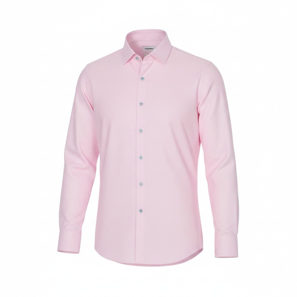 OLYMP - Mens Shirt - Level Five Body Fit - Light Rose - Wildvine Clothing, Spalding, Lincolnshire