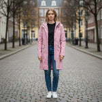 Lighthouse - Ladies Beachcomber Long II Coat - Wild Rose LHL-BCLG2 - Wildvine Clothing, Spalding, Lincolnshire