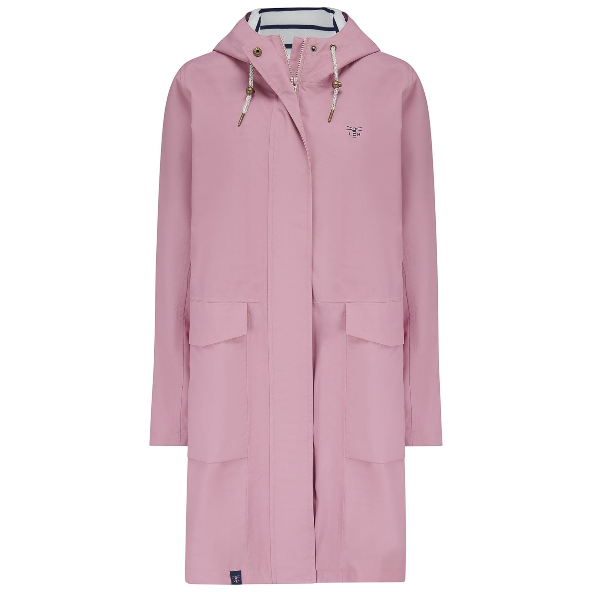 Lighthouse - Ladies Beachcomber Long II Coat - Wild Rose LHL-BCLG2 - Wildvine Clothing, Spalding, Lincolnshire