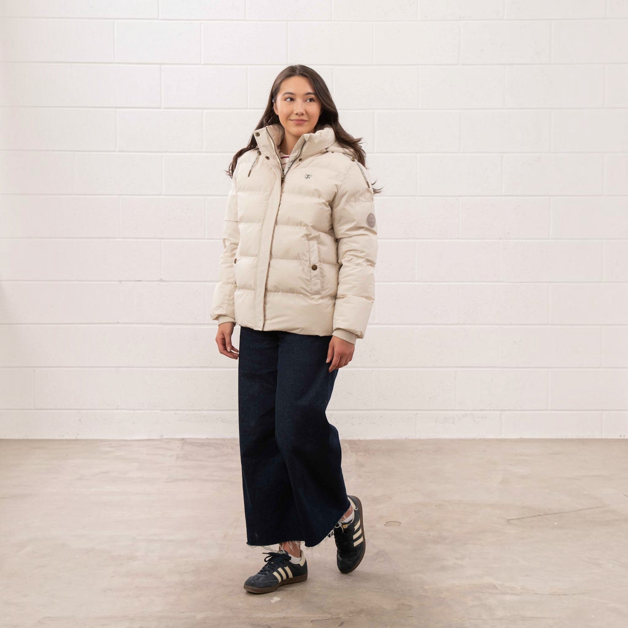 Lighthouse - Ladies Margot Coat - Irish Cream - Wildvine Clothing, Spalding, Lincolnshire