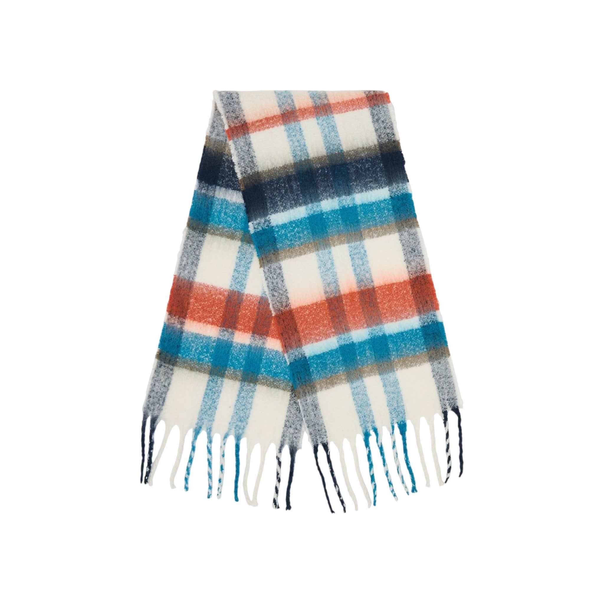 Lighthouse - Ladies Scarf - Rust/Deep Teal/Mocha - Wildvine Clothing, Spalding, Lincolnshire