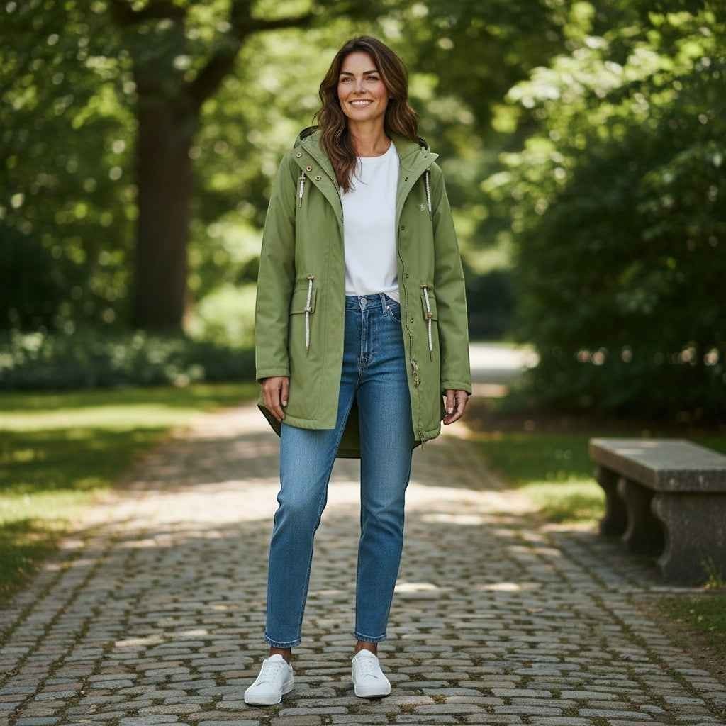 Lighthouse - Ladies Tess Coat -Sea Kelp - Wildvine Clothing, Spalding, Lincolnshire