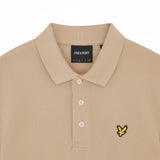 Lyle & Scott - Mens Popcorn Jacquard Polo Shirt - Barley - SP2400V Y121 - Wildvine Clothing, Spalding, Lincolnshire