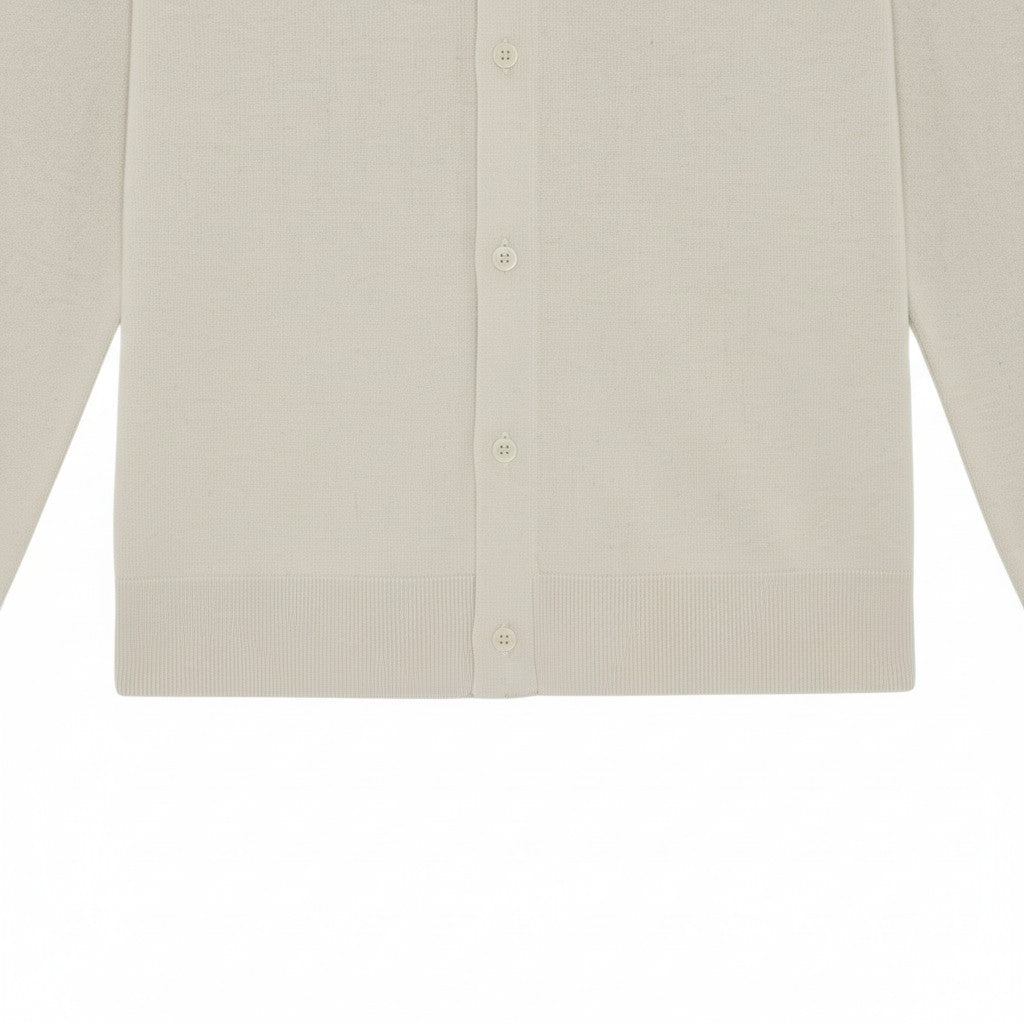 Lyle & Scott - Mens Cotton Knitted Shirt - W870 Cove - Wildvine Clothing, Spalding, Lincolnshire