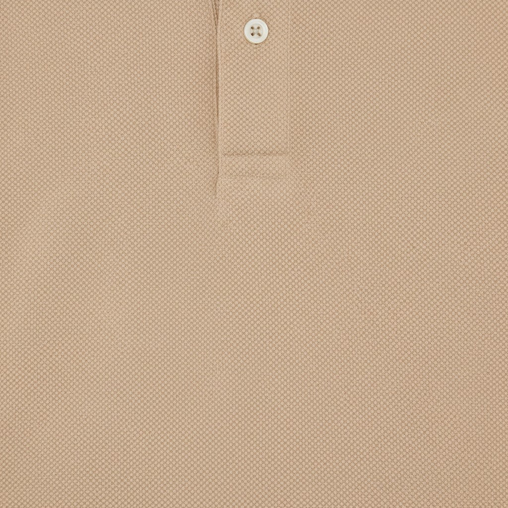 Lyle & Scott - Mens Popcorn Jacquard Polo Shirt - Barley - SP2400V Y121 - Wildvine Clothing, Spalding, Lincolnshire