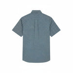 Lyle & Scott - Mens Fine Check Short Sleeve Shirt - Denim - Y130 SW2401V - Wildvine Clothing, Spalding, Lincolnshire