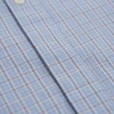 Lyle & Scott - Mens Short Sleeve Grid Check Shirt - Chalk Blue - W444 SW2415V - Wildvine Clothing, Spalding, Lincolnshire