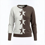 Alice Collins - Madison Pullover - Chocolate Chip/Winter White - 037A029 - Wildvine Clothing, Spalding, Lincolnshire