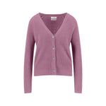 Fynch-Hatton - Ladies Cardigan Cotton - Mauve Rose 455 - Wildvine Clothing, Spalding, Lincolnshire