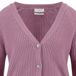 Fynch-Hatton - Ladies Cardigan Cotton - Mauve Rose 455 - Wildvine Clothing, Spalding, Lincolnshire