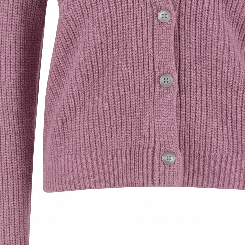 Fynch-Hatton - Ladies Cardigan Cotton - Mauve Rose 455 - Wildvine Clothing, Spalding, Lincolnshire