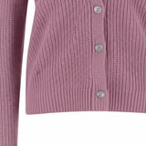 Fynch-Hatton - Ladies Cardigan Cotton - Mauve Rose 455 - Wildvine Clothing, Spalding, Lincolnshire