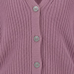Fynch-Hatton - Ladies Cardigan Cotton - Mauve Rose 455 - Wildvine Clothing, Spalding, Lincolnshire