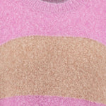 Fynch-Hatton - Ladies Knitwear - Stripe - Mauve Rose 455 - Wildvine Clothing, Spalding, Lincolnshire