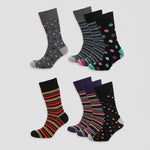 Jackdaw - Mens Bamboo Socks - Non Elastic - (3 pairs) - Wildvine Clothing, Spalding, Lincolnshire
