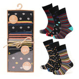Jackdaw - Mens Bamboo Socks - Gift Box - (3 pairs) 6-11 - Wildvine Clothing, Spalding, Lincolnshire