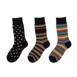 Jackdaw - Mens Bamboo Socks - Gift Box - (3 pairs) - Wildvine Clothing, Spalding, Lincolnshire