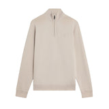 Lyle & Scott - Mens Superfine Quarter Zip Sweatshirt - Cove ML2258TONT W870 - Wildvine Clothing, Spalding, Lincolnshire
