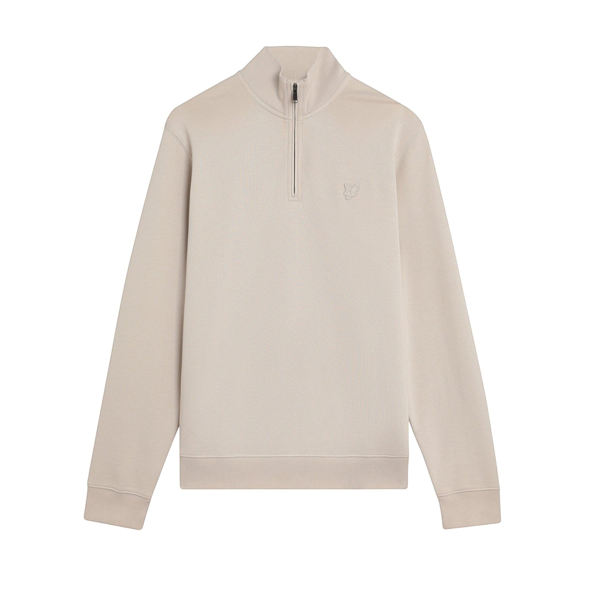 Lyle & Scott - Mens Superfine Quarter Zip Sweatshirt - Cove ML2258TONT W870 - Wildvine Clothing, Spalding, Lincolnshire