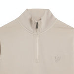 Lyle & Scott - Mens Superfine Quarter Zip Sweatshirt - Cove ML2258TONT W870 - Wildvine Clothing, Spalding, Lincolnshire
