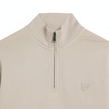 Lyle & Scott - Mens Superfine Quarter Zip Sweatshirt - Cove ML2258TONT W870 - Wildvine Clothing, Spalding, Lincolnshire