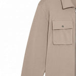 Lyle & Scott - Mens Interlock Jersey Overshirt - Cobblestone X084 - Wildvine Clothing, Spalding, Lincolnshire