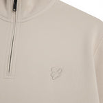 Lyle & Scott - Mens Superfine Quarter Zip Sweatshirt - Cove ML2258TONT W870 - Wildvine Clothing, Spalding, Lincolnshire
