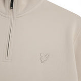 Lyle & Scott - Mens Superfine Quarter Zip Sweatshirt - Cove ML2258TONT W870 - Wildvine Clothing, Spalding, Lincolnshire