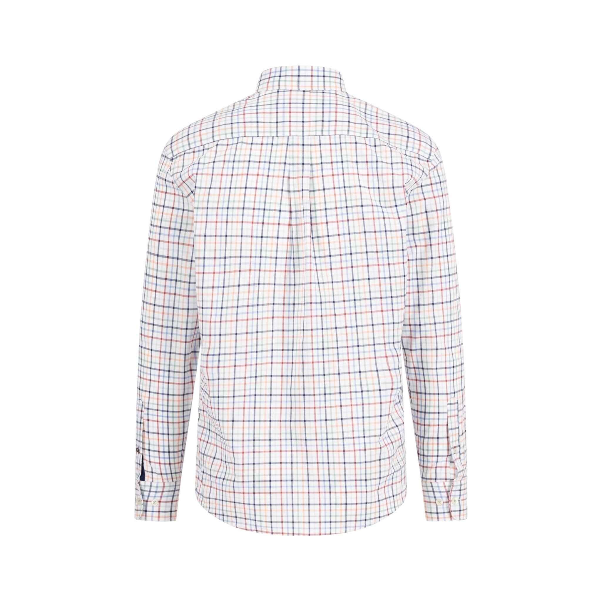 Fynch-Hatton - Mens Shirt - Colorful Combi Check - Berry 415 - Wildvine Clothing, Spalding, Lincolnshire