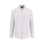 Fynch-Hatton - Mens Shirt - Colorful Combi Check - Berry 415 - Wildvine Clothing, Spalding, Lincolnshire