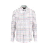Fynch-Hatton - Mens Shirt - Colorful Combi Check - Berry 415 - Wildvine Clothing, Spalding, Lincolnshire