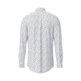 Fynch-Hatton - Mens Shirt - Flower Print - Berry - Wildvine Clothing, Spalding, Lincolnshire