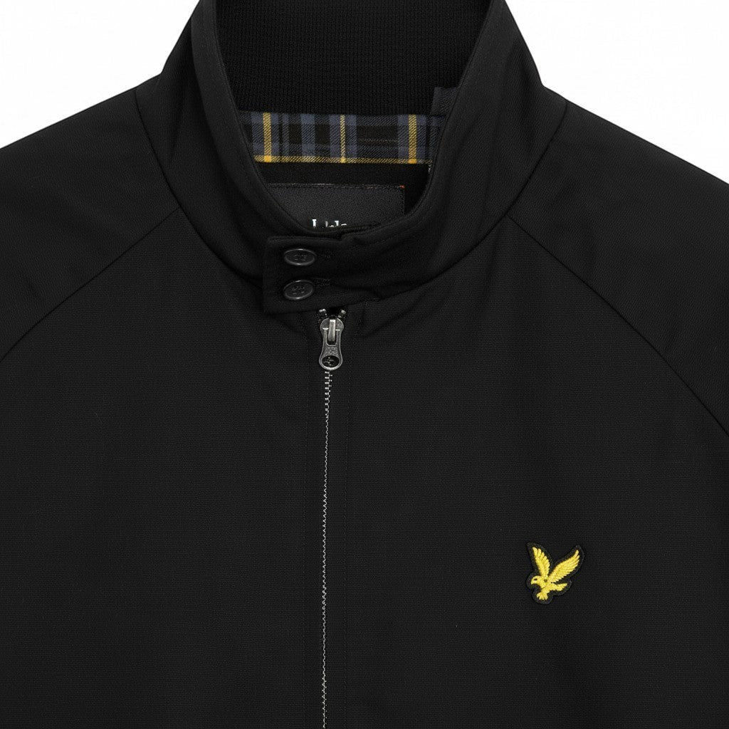 Lyle & Scott - Mens Cotton Harrington Jacket - Jet Black - JK2310V Z865 - Wildvine Clothing, Spalding, Lincolnshire
