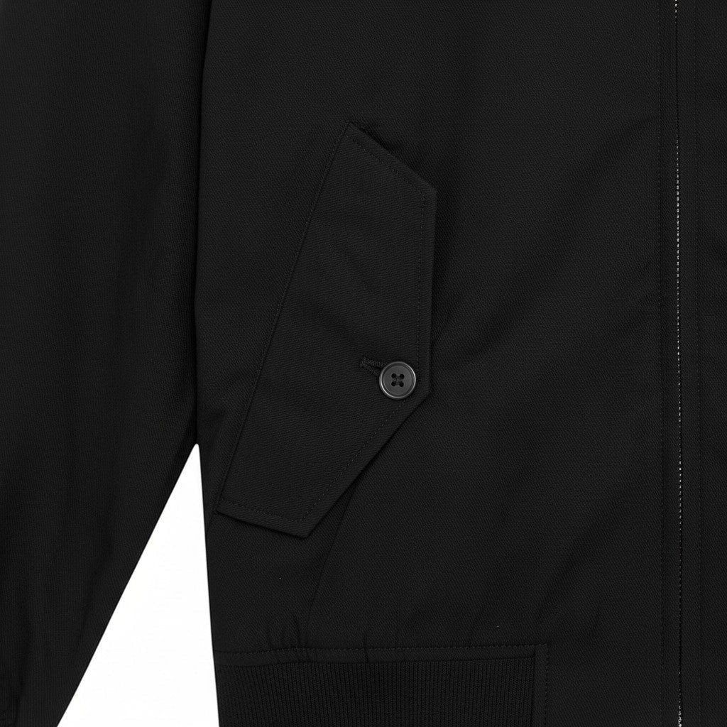 Lyle & Scott - Mens Cotton Harrington Jacket - Jet Black - JK2310V Z865 - Wildvine Clothing, Spalding, Lincolnshire